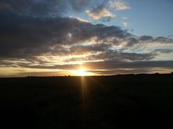 Brogborough Sunset